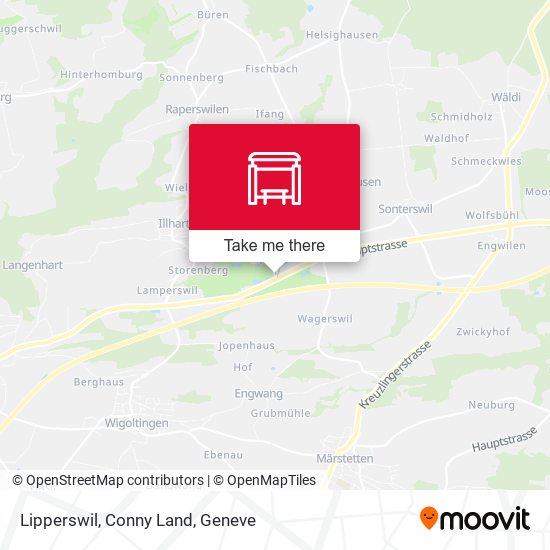 Lipperswil, Conny Land map