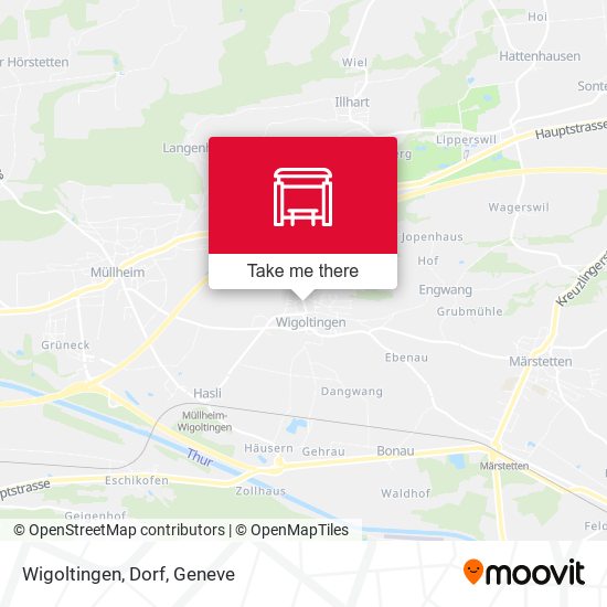 Wigoltingen, Dorf map
