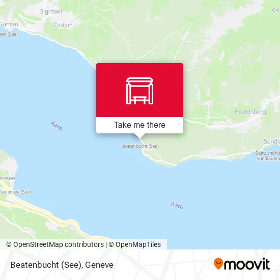 Beatenbucht (See) map