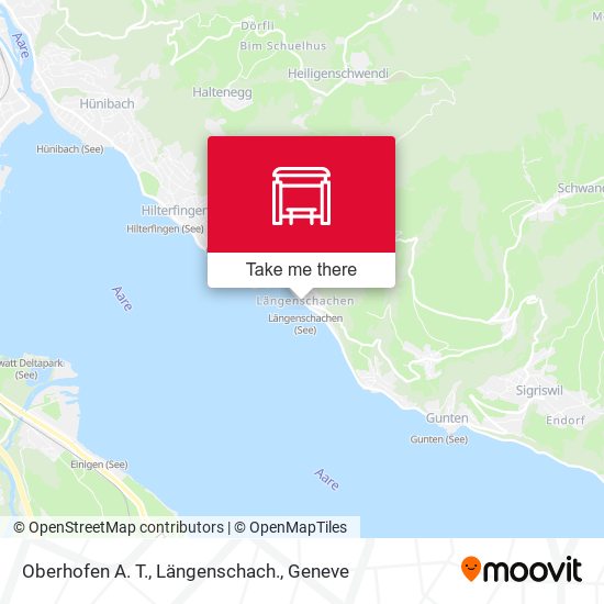 Oberhofen A. T., Längenschach. map