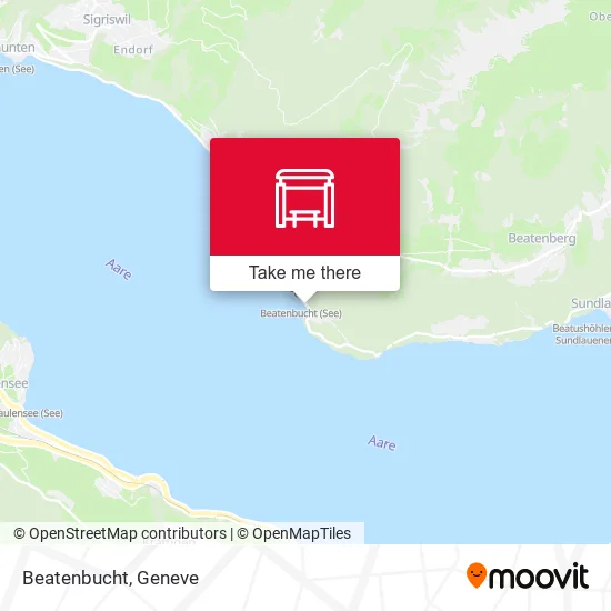 Beatenbucht map