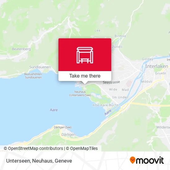 Unterseen, Neuhaus map