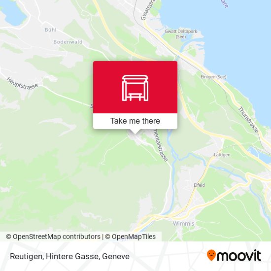 Reutigen, Hintere Gasse map