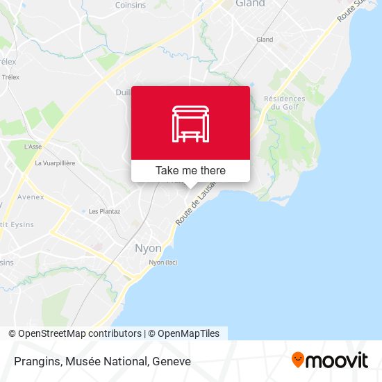Prangins, Musée National map