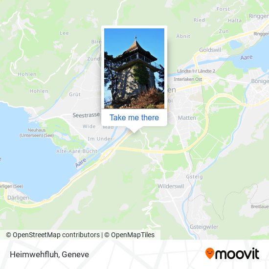 Heimwehfluh map