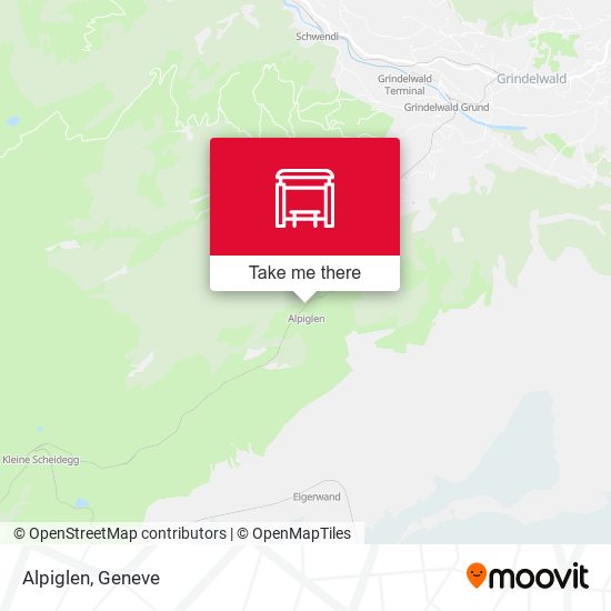 Alpiglen map