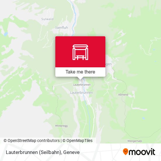 Lauterbrunnen (Seilbahn) map