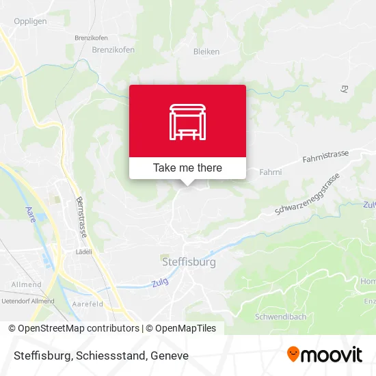 Steffisburg, Schiessstand map