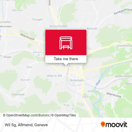 Wil Sg, Allmend map