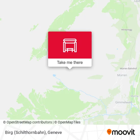Birg (Schilthornbahn) map
