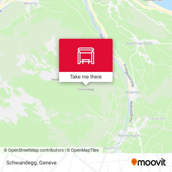 Schwandegg map