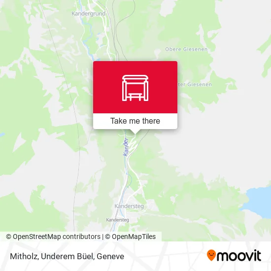 Mitholz, Underem Büel map