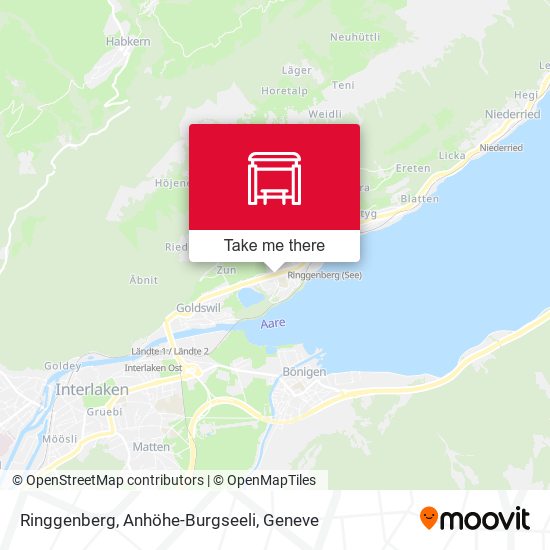 Ringgenberg, Anhöhe-Burgseeli map