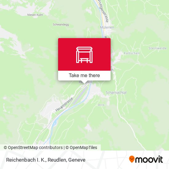 Reichenbach I. K., Reudlen map