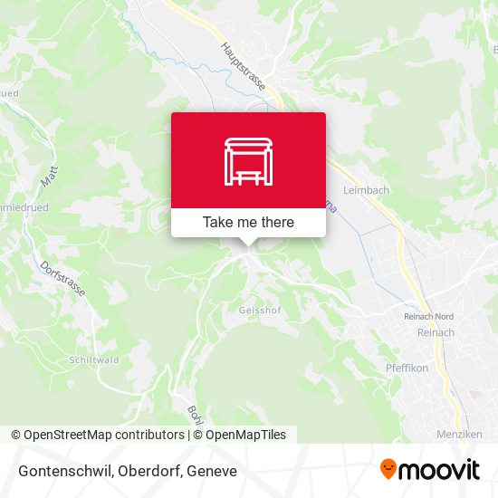 Gontenschwil, Oberdorf map