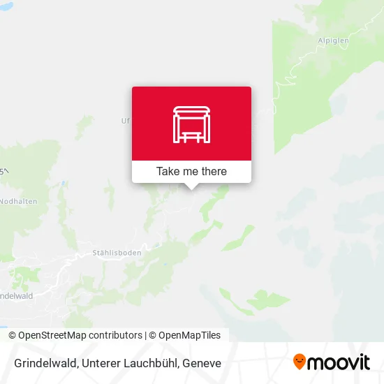 Grindelwald, Unterer Lauchbühl map