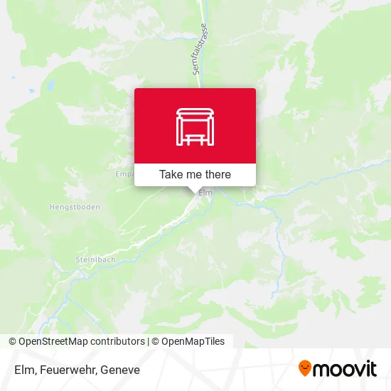 Elm, Feuerwehr map
