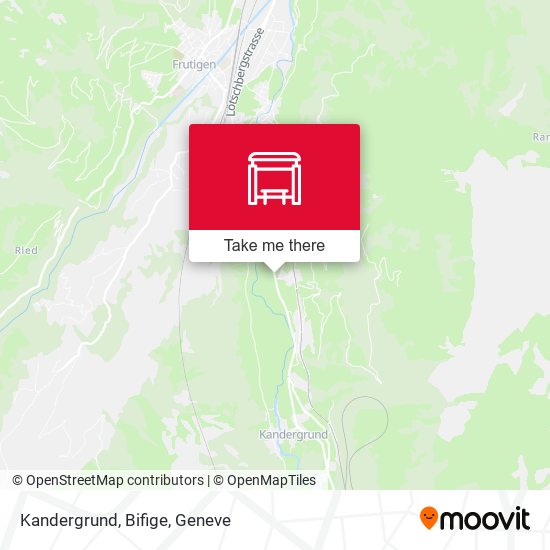 Kandergrund, Bifige map