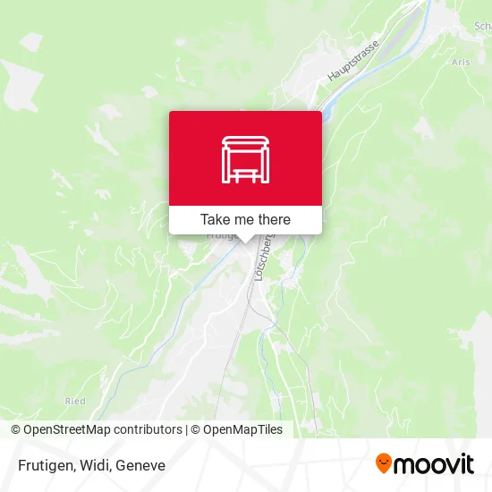 Frutigen, Widi map