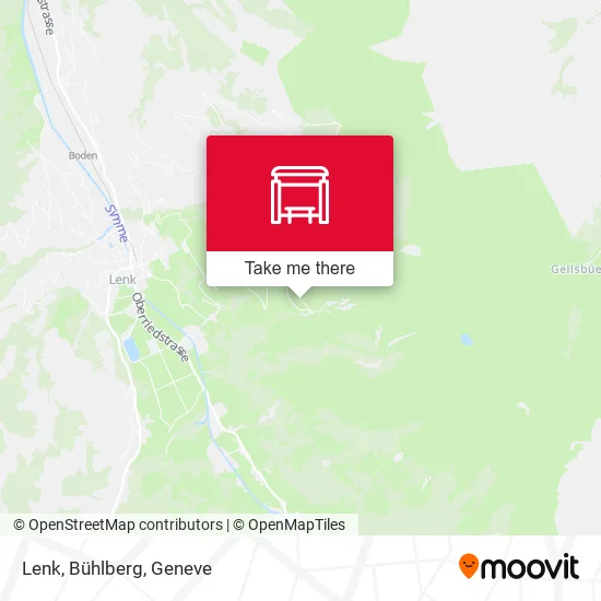 Lenk, Bühlberg map