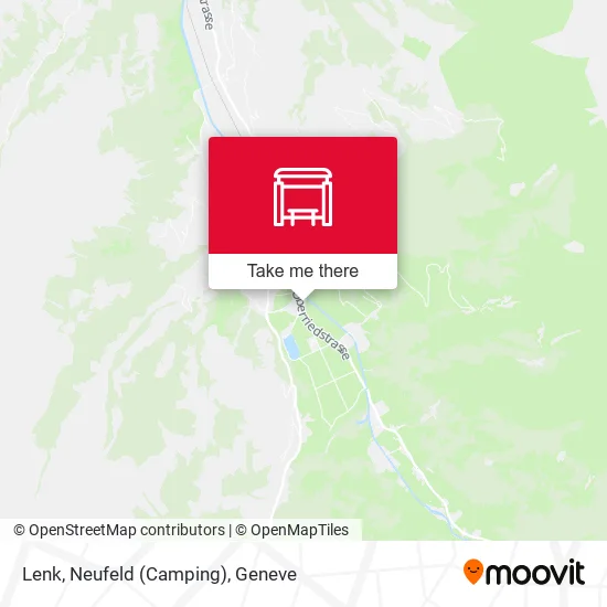 Lenk, Neufeld (Camping) map
