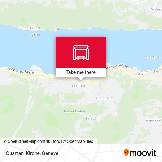 Quarten, Kirche map
