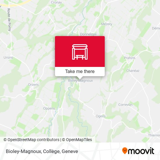 Bioley-Magnoux, Collège map