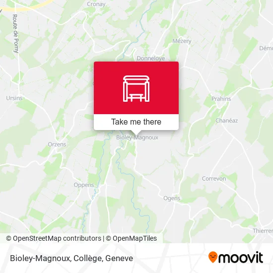 Bioley-Magnoux, Collège plan