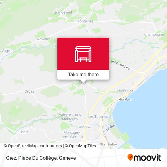 Giez, Place Du Collège map