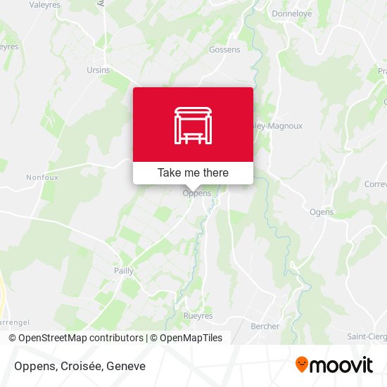 Oppens, Croisée map