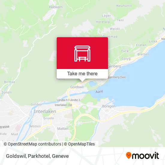 Goldswil, Parkhotel map