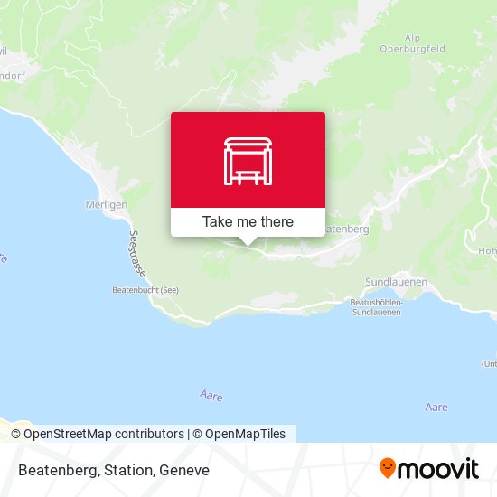 Beatenberg, Station map