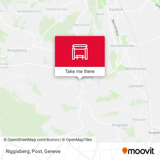 Riggisberg, Post map
