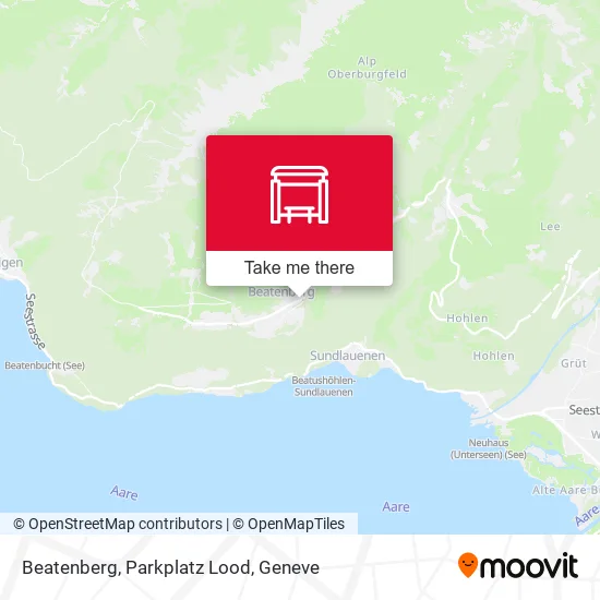 Beatenberg, Parkplatz Lood map