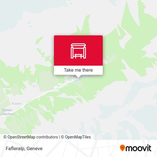 Fafleralp map