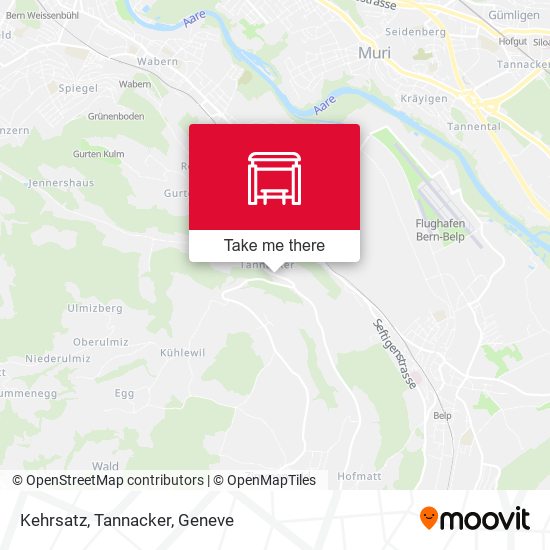 Kehrsatz, Tannacker map