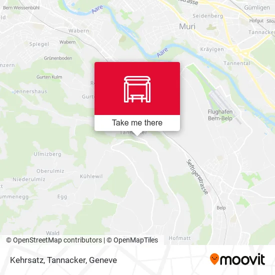 Kehrsatz, Tannacker map