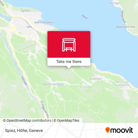 Spiez, Höhe map