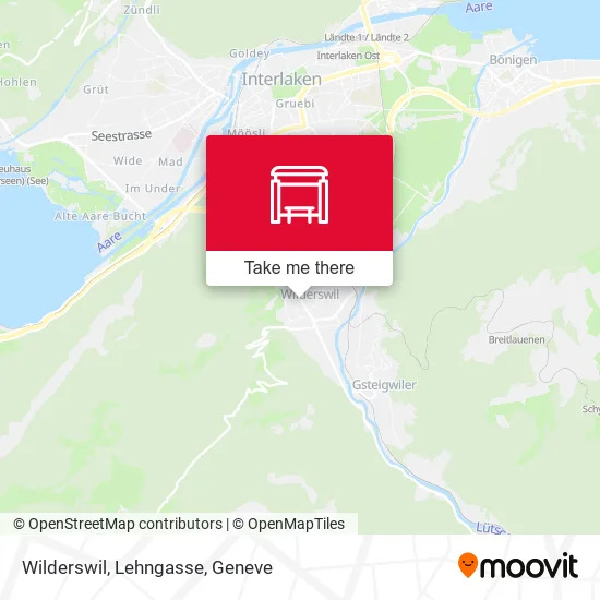 Wilderswil, Lehngasse map