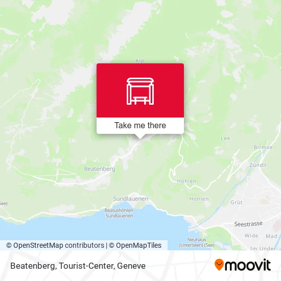 Beatenberg, Tourist-Center map