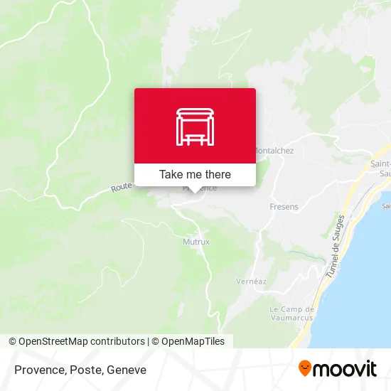 Provence, Poste plan