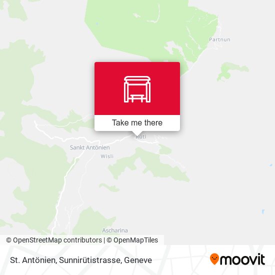 St. Antönien, Sunnirütistrasse map
