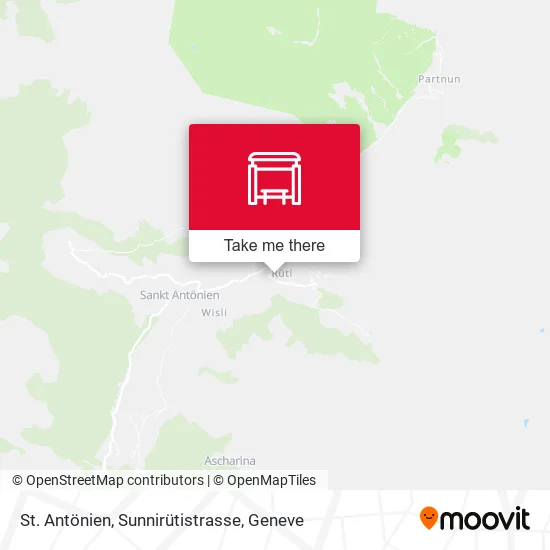 St. Antönien, Sunnirütistrasse map