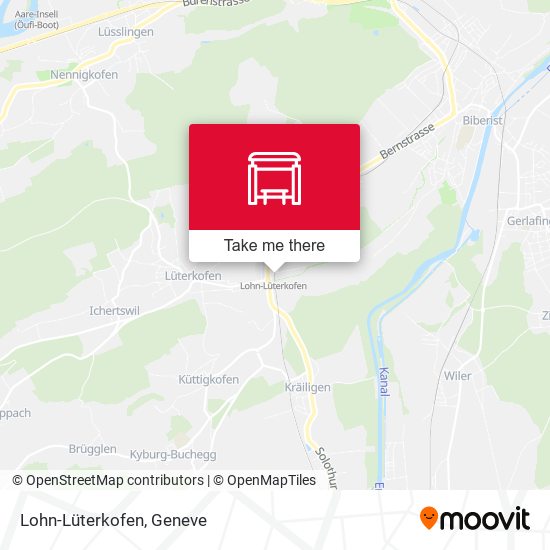 Lohn-Lüterkofen map