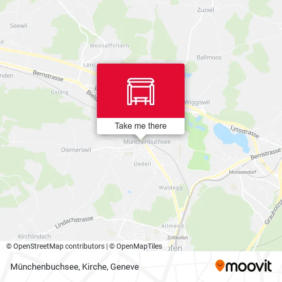 Münchenbuchsee, Kirche map