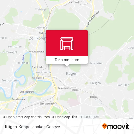 Ittigen, Kappelisacker map