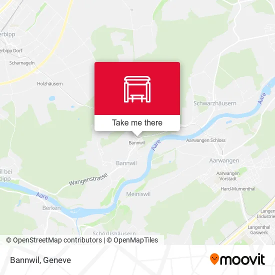 Bannwil map