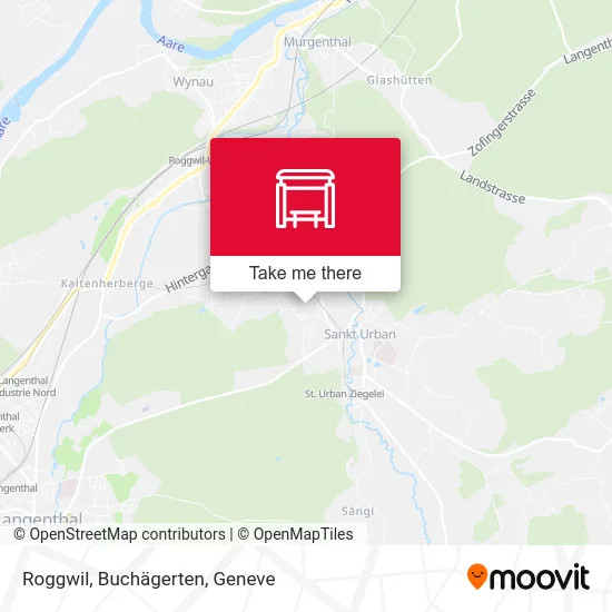 Roggwil, Buchägerten map