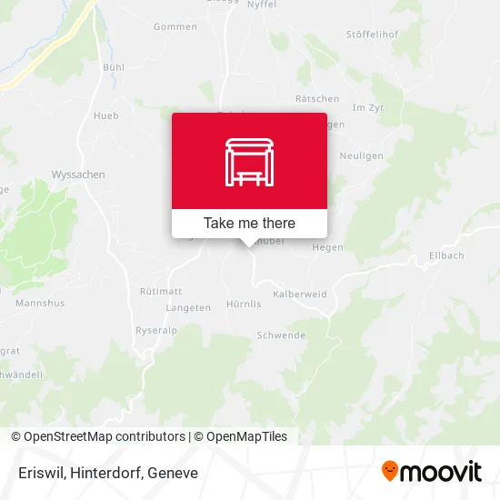 Eriswil, Hinterdorf plan