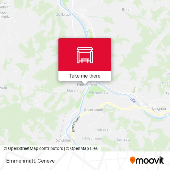 Emmenmatt map